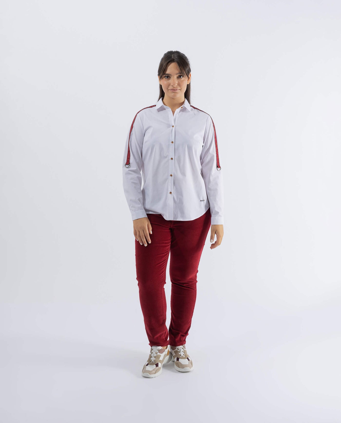 CHERRY PUSH UP MICROPANE PANTS