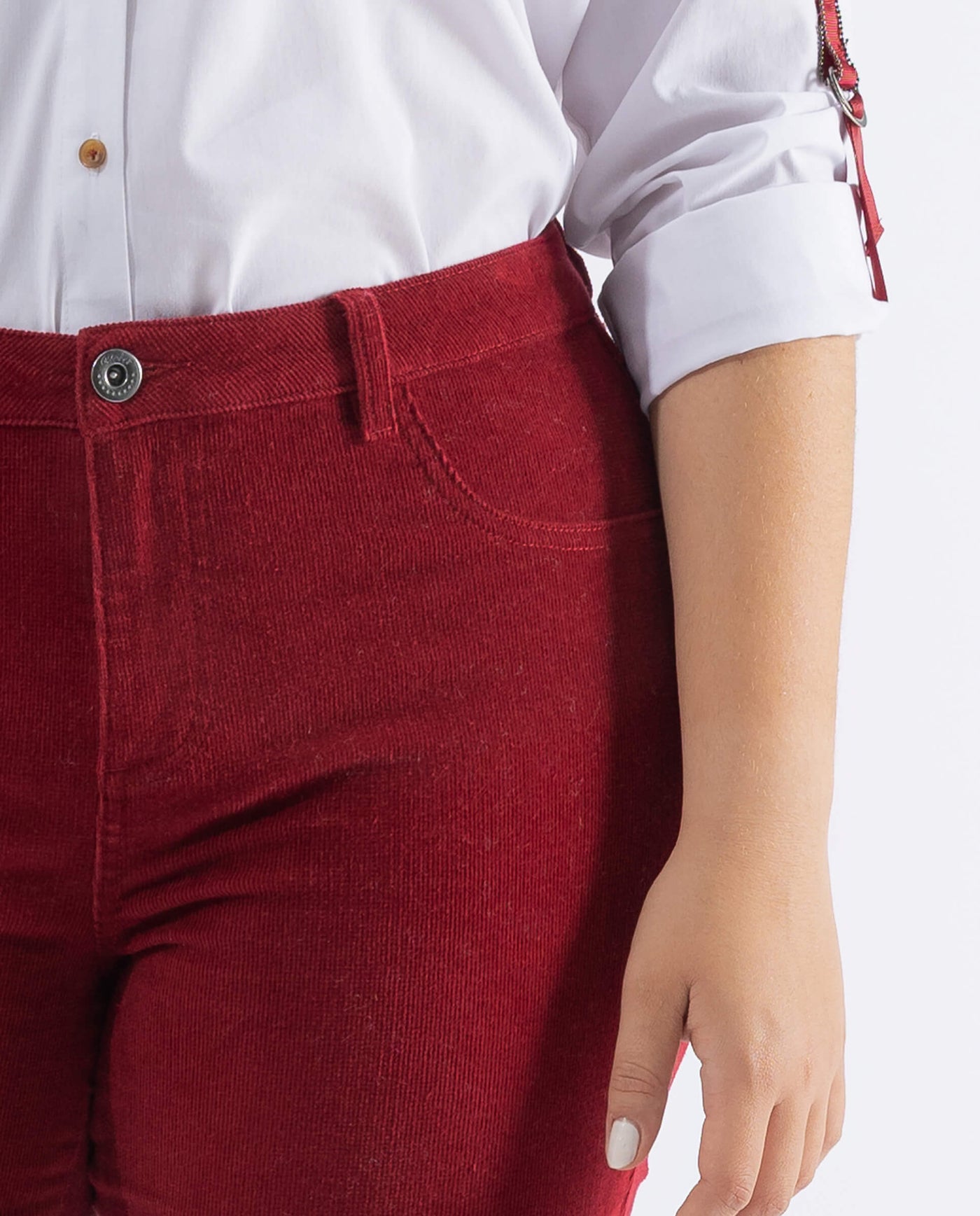 CHERRY PUSH UP MICROPANE PANTS