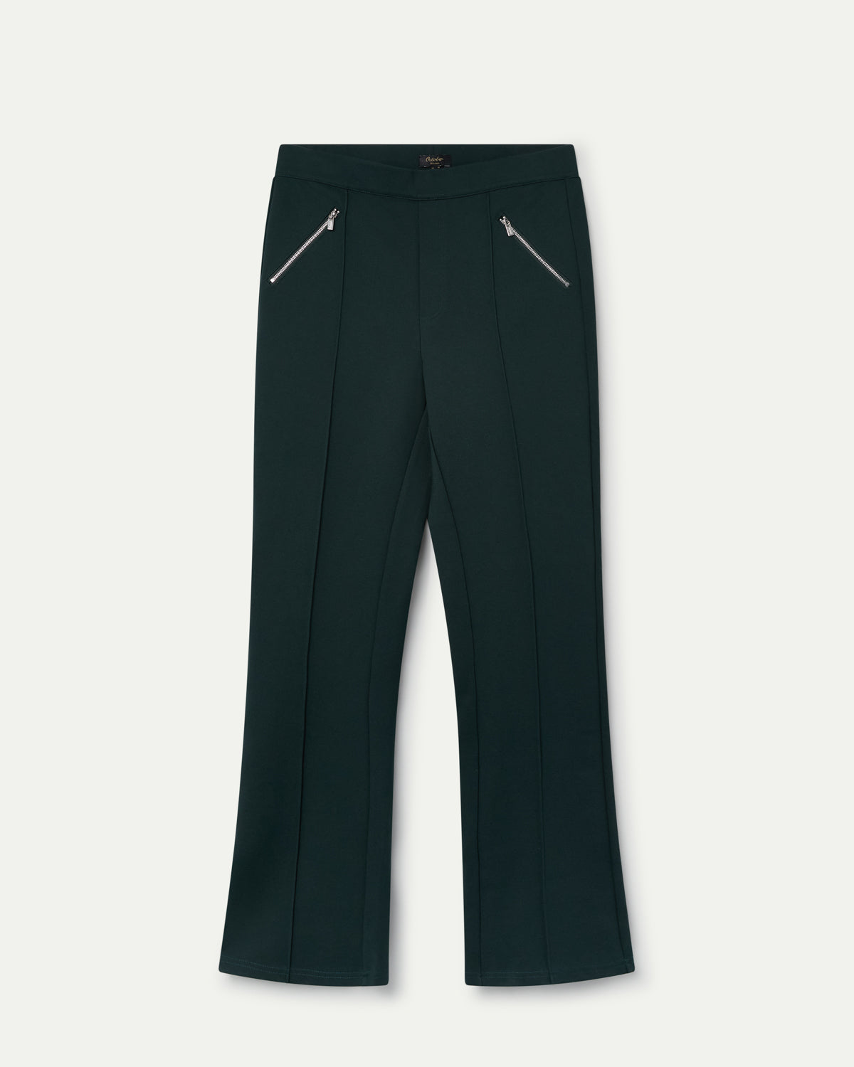 LEGGINS BOLSILLOS CON CREMALLERA VERDE