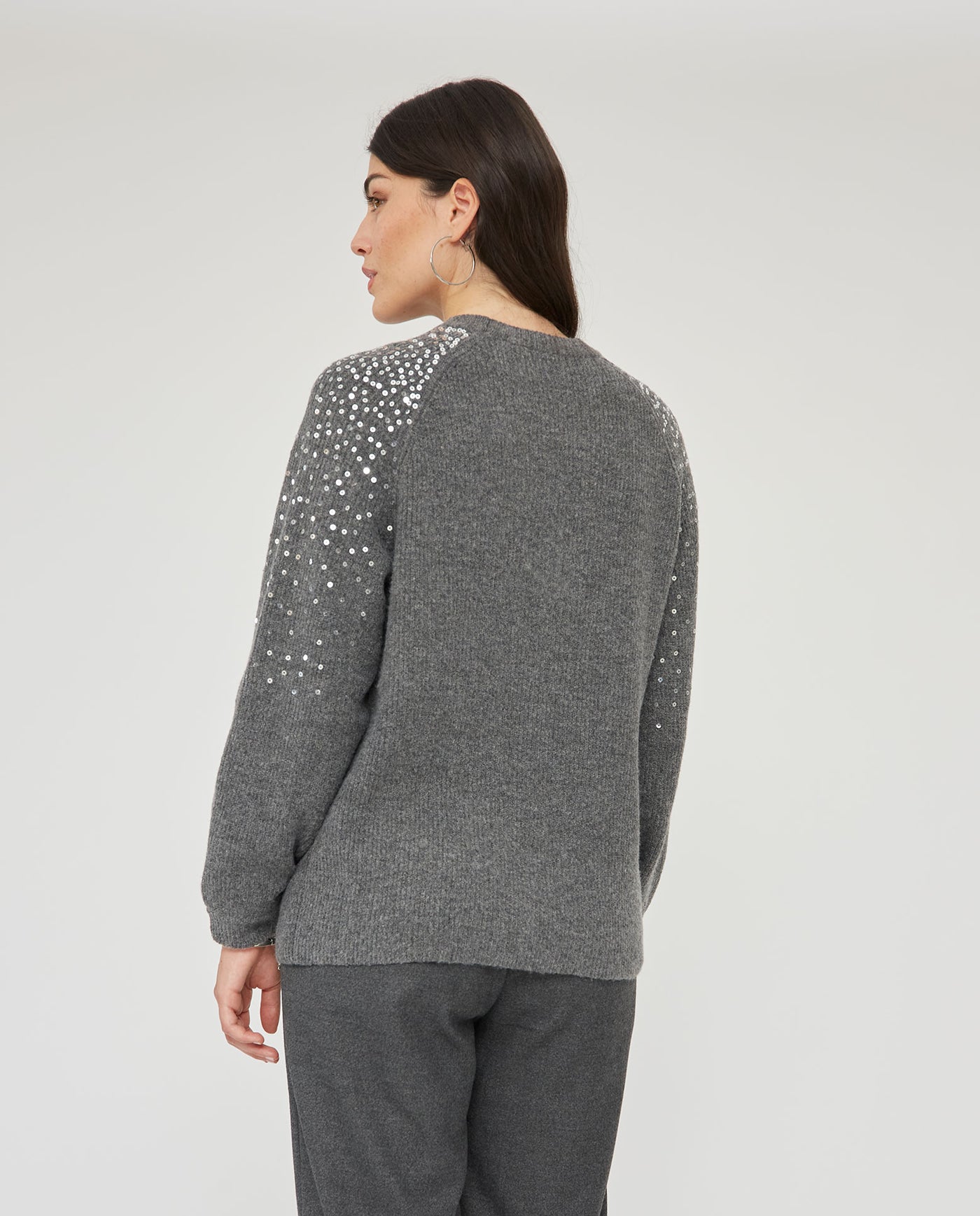 JERSEY LENTEJUELA DEGRADADA GRIS