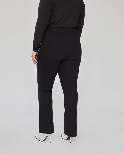 LEGGINGS BAJO EVASE Y APLICACIONES DE STRASS NEGRO