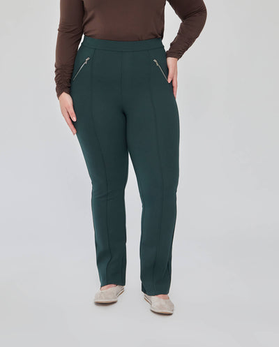LEGGINS BOLSILLOS CON CREMALLERA VERDE