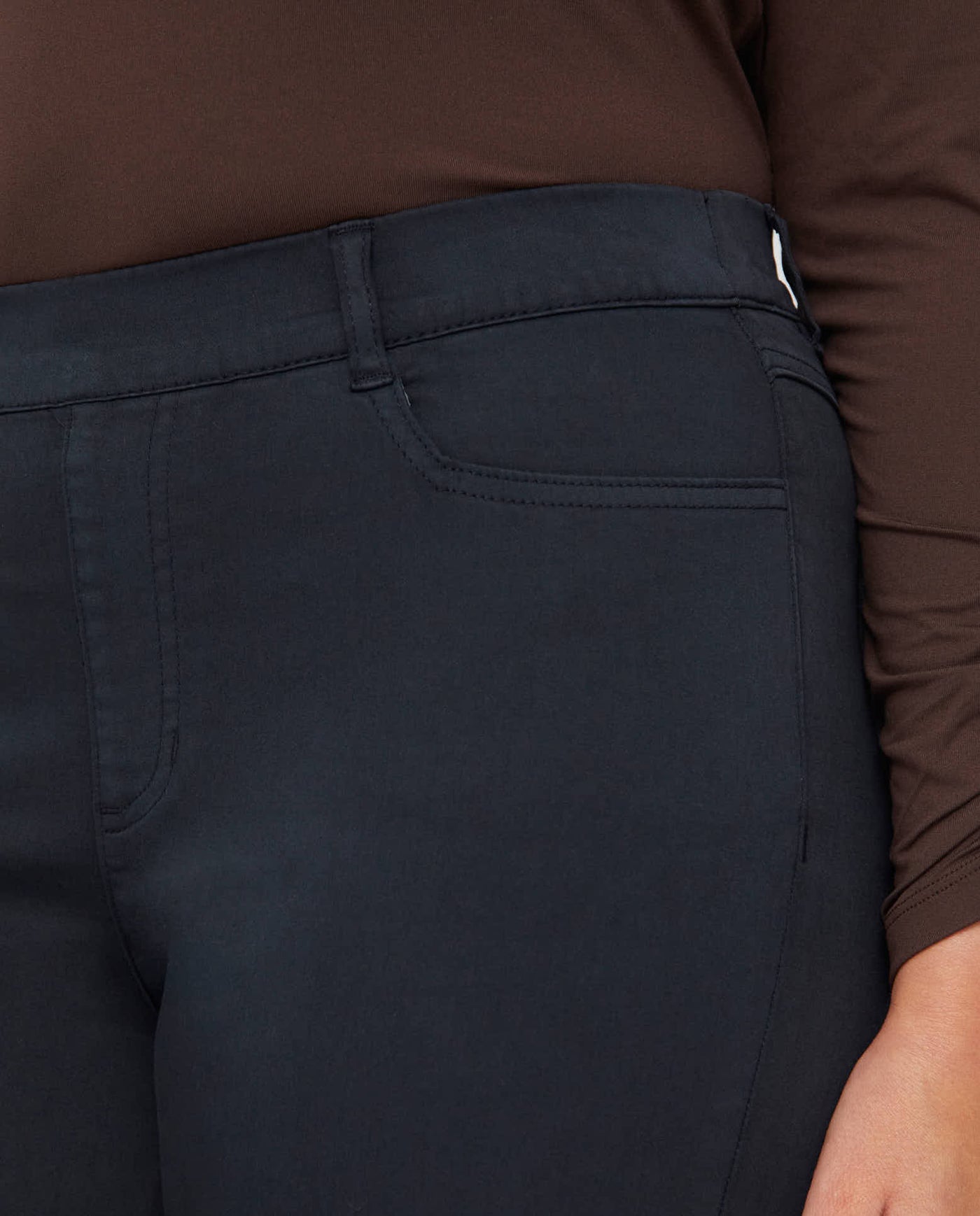 LEGGINGS TINTE EN PRENDA  AZUL OSCURO