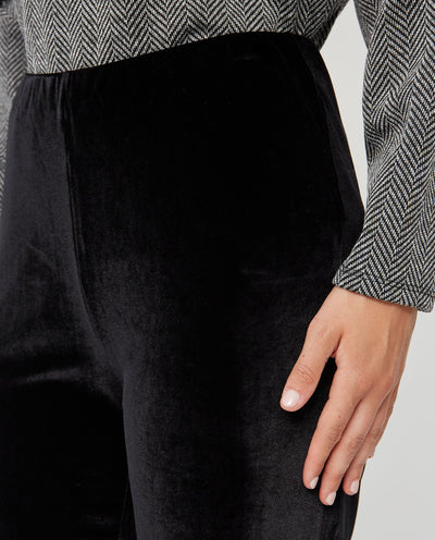 PANTALÓN TERCIOPELO PATA ANCHA GRIS
