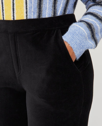 PANTALON JOGGER DE MICROPANA  NEGRO