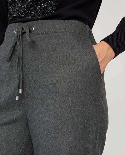 PANTALON JOGGER FLUIDO GRIS