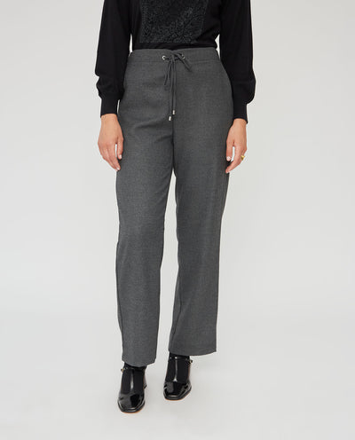 PANTALON JOGGER FLUIDO GRIS