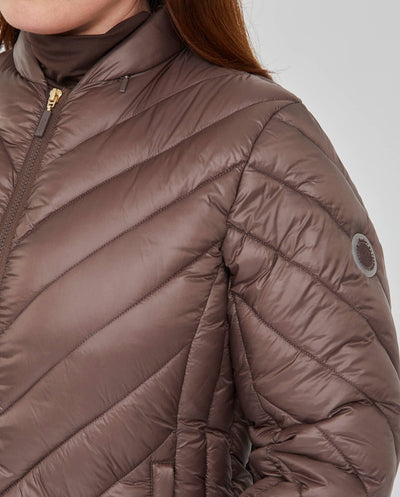 PARKA CORTA MANGA LARGA CON CAPUCHA OCULTA TOPO