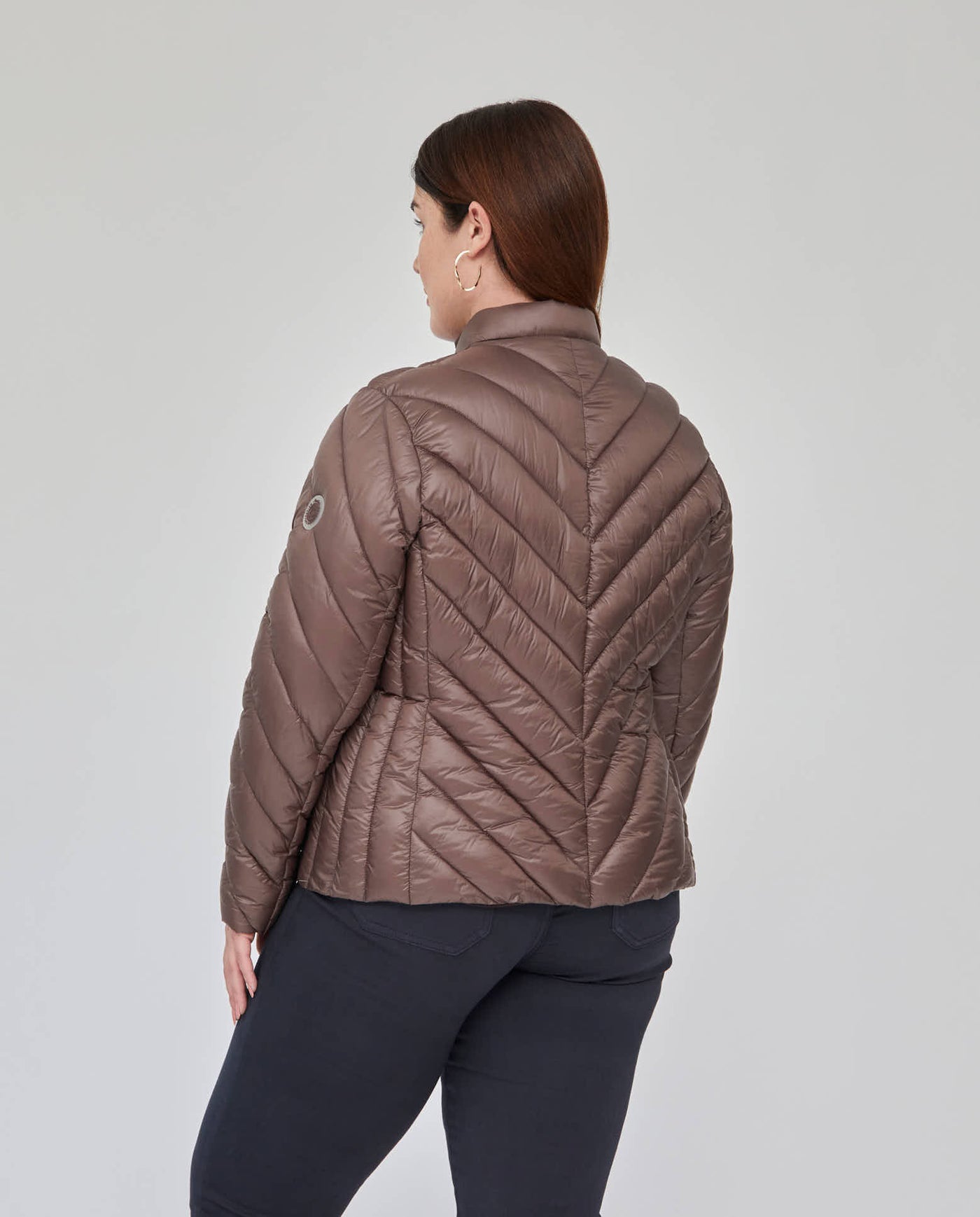 PARKA CORTA MANGA LARGA CON CAPUCHA OCULTA TOPO